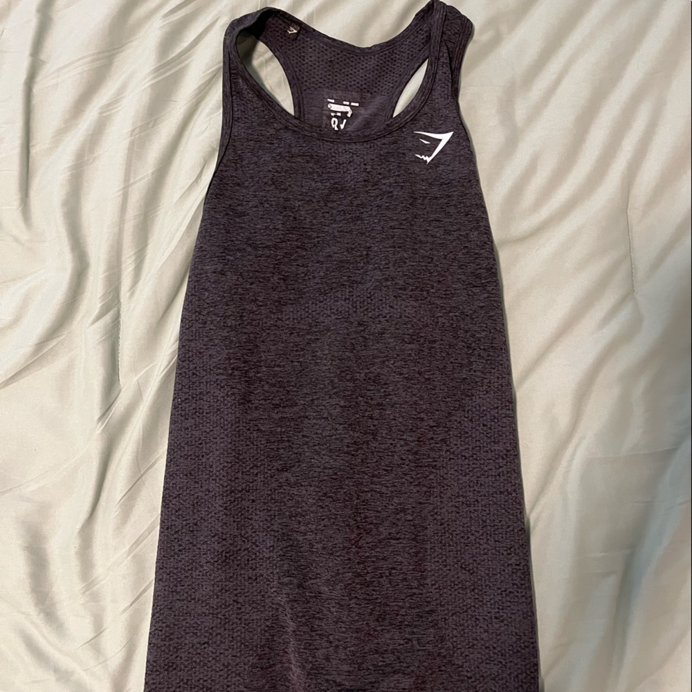 GymShark XS Dark Gray Tank
